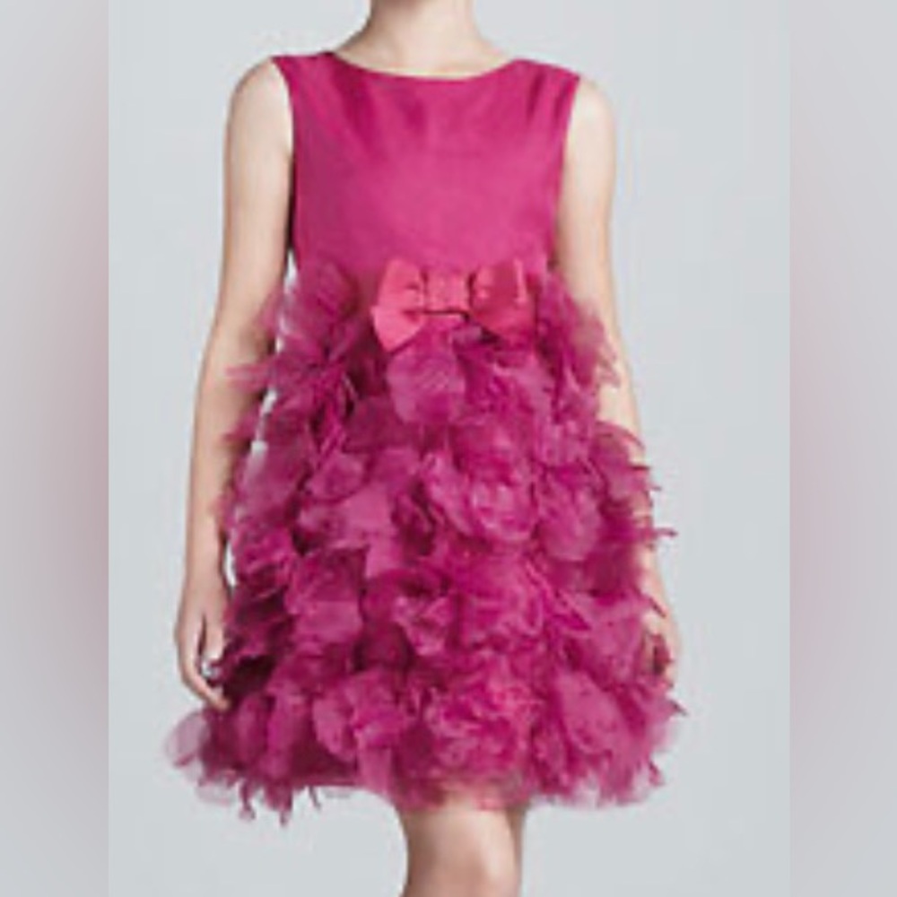 Marchesa Neiman Marcus + Target Girls Fuchsia Pink Dress